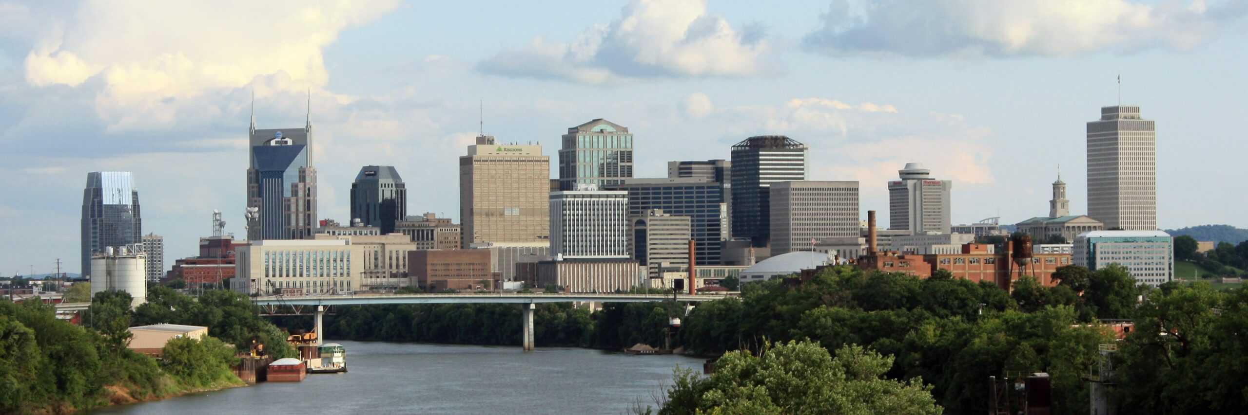 Skyline of downtown Nashville