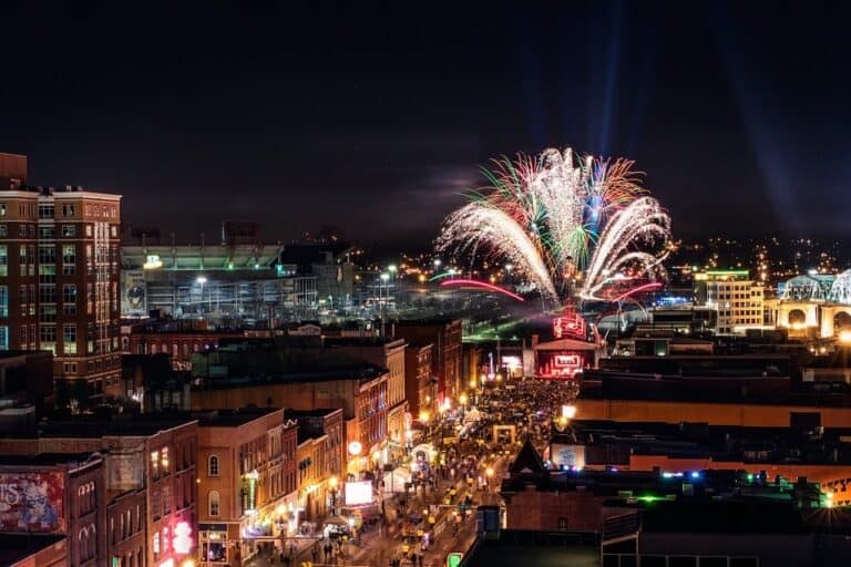 Nashville at night