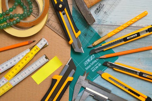 tools and rulers